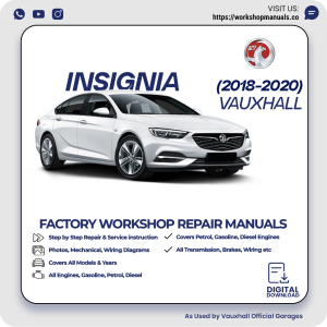 Vauxhall Insignia Workshop Manual 2018-2020 PDF Download