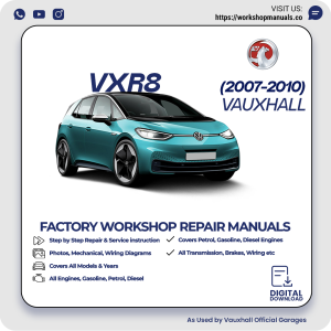 Vauxhall VXR8 Workshop Manual 2007-2010 PDF Download