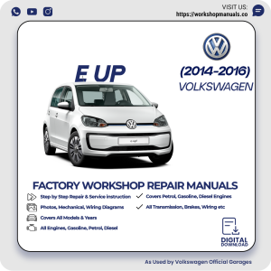 Volkswagen e-Up Workshop Manual 2014-2016 PDF Download