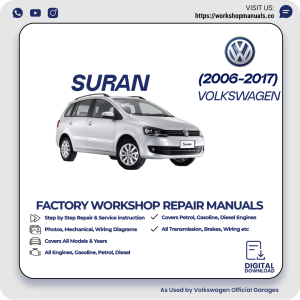 Volkswagen Suran Workshop Manual 2006-2017 PDF Download