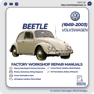 Volkswagen Beetle Workshop Repair Manual 1949-2003 PDF Download