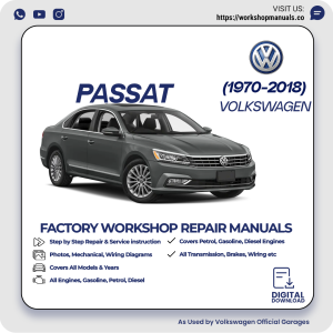 VW Volkswagen Passat Workshop Service Repair Manual 1970-2018 PDF Download