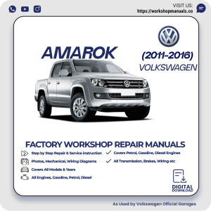 Volkswagen Amarok Workshop Manual 2011-2016 PDF Download
