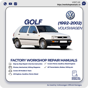 Volkswagen Golf Workshop Manual 1992-2002 PDF Download