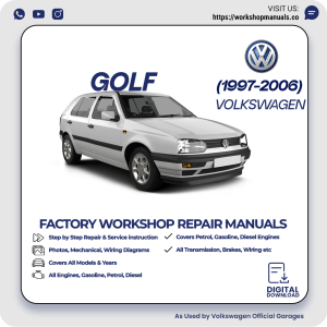 Volkswagen Golf Workshop Manual 1997-2006 PDF Download