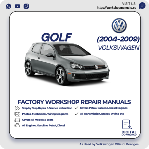Volkswagen Golf Workshop Manual 2004-2009 PDF Download