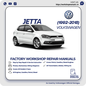 Volkswagen Jetta Workshop Manual 1992-2018 PDF Download