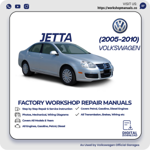 Volkswagen Jetta Workshop Manual 2005-2010 PDF Download