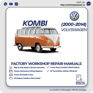Volkswagen Kombi Workshop Manual 2000-2014 PDF Download