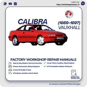 Vauxhall Calibra Workshop Repair Manual PDF Download