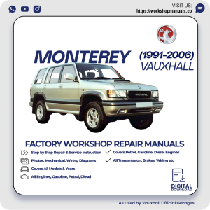 Vauxhall Monterey Workshop Service Repair Manual PDF Download