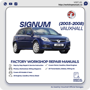 Vauxhall Signum Workshop Repair Manual PDF Download