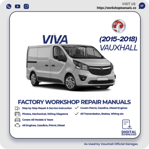 Vauxhall Viva Workshop Repair Manual 2015-2018 PDF Download