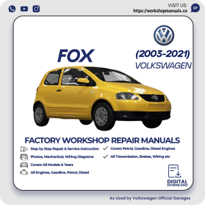 Volkswagen Fox Workshop Service Repair Manual 2003-2021 PDF Download