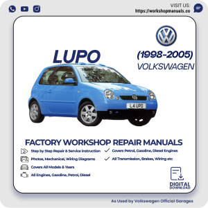 Volkswagen Lupo Workshop Repair Manual 1998-2005 PDF Download