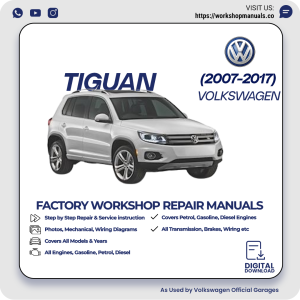 Volkswagen Tiguan Workshop Repair Manual 2007-2017 PDF Download