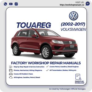 Volkswagen Touareg Workshop Repair Manual 2002-2017 PDF Download