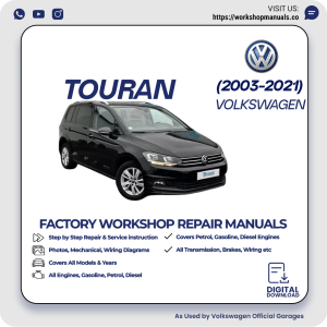 Volkswagen Touran Workshop Repair Manual 2003-2021 PDF Download