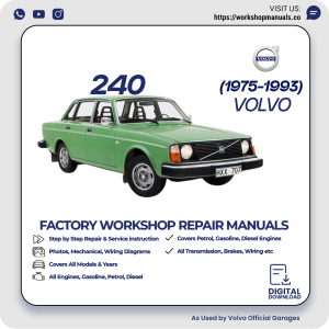 Volvo 240 Workshop Repair Manual PDF Download