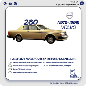 Volvo 260 Series Workshop Repair Manual PDF Download