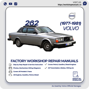 Volvo 262 Workshop Repair Manual 1977-1981 PDF Download