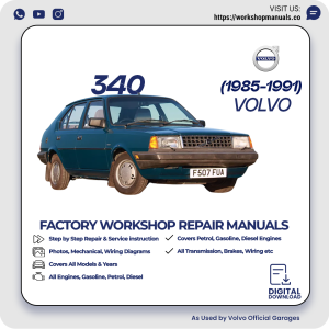 Volvo 340 Workshop Repair Manual PDF Download