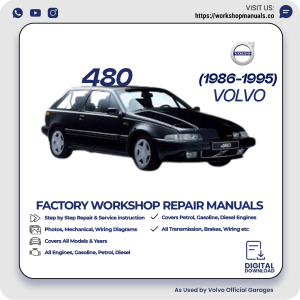 Volvo 480 Workshop Repair Manual PDF Download