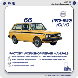Volvo 66 Workshop Repair Manual 1975-1980 PDF Download