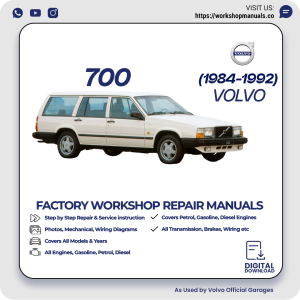 Volvo 700 Series Workshop Repair Manual PDF Download