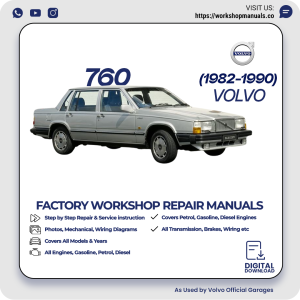 Volvo 760 Workshop Repair Manual PDF Download