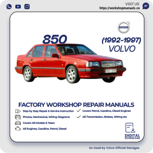 Volvo 850 Workshop Repair Manual PDF Download