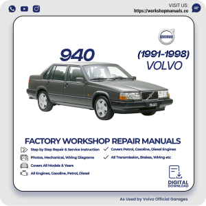 Volvo 940 Workshop Repair Manual PDF Download