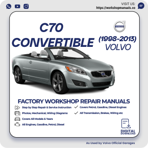 Volvo C70 Convertible Workshop Repair Manual PDF Download