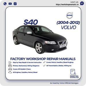 Volvo S40 Workshop Repair Manual PDF Download