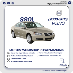 Volvo S80L Workshop Repair Manual PDF Download