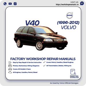 Volvo V40 Workshop Repair Manual PDF Download