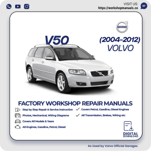 Volvo V50 Workshop Repair Manual PDF Download