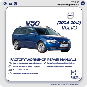 Volvo V50 Workshop Repair Manual PDF Download
