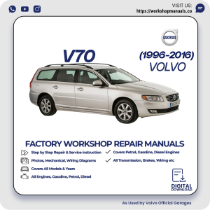 Volvo V70 Workshop Repair Manual PDF Download